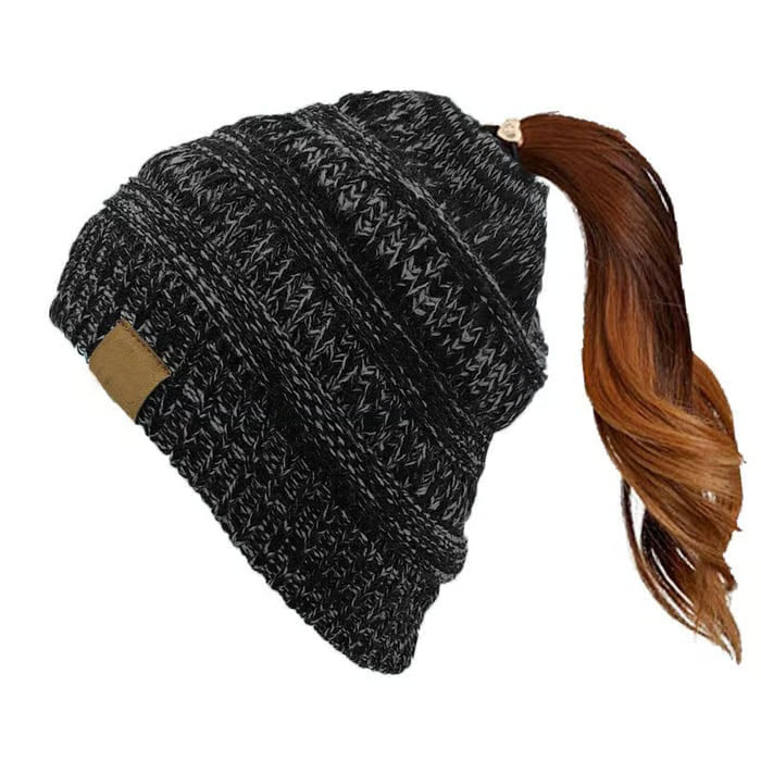 Women's Ponytail Beanie Hat