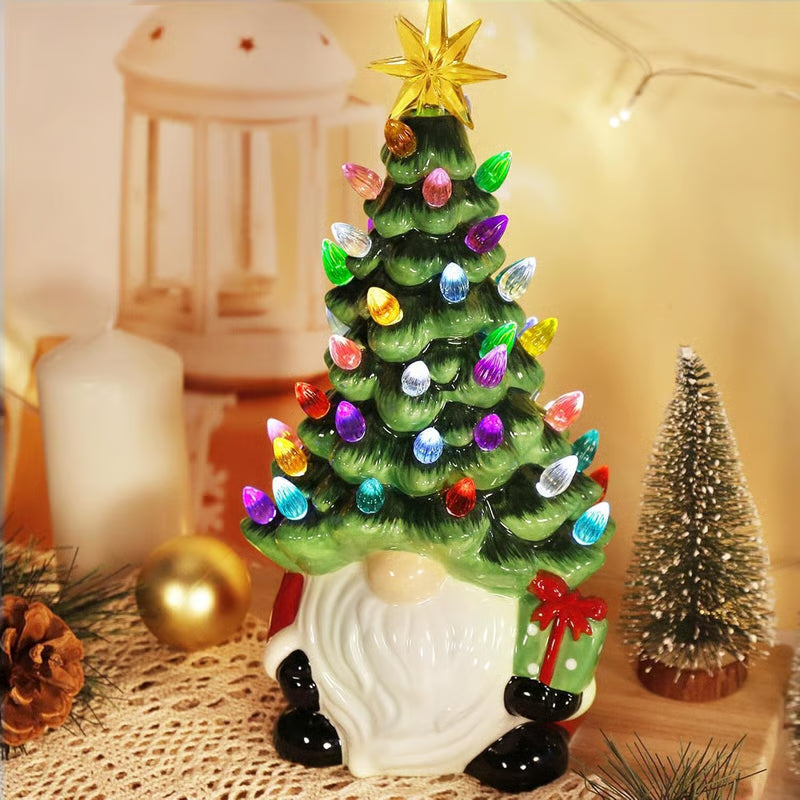 Lighted Christmas Gnome Tree - Best Gift For Family